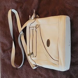 BOC off-white cross body bag
